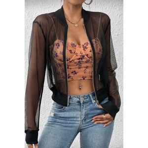 Steps Women Floral Corset Bustier Crop Top Size Large L Peach Nude Purple Print